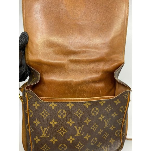LOUIS VUITTON Brown Vintage Monogram Crossbody Bag - Picture 11 of 14